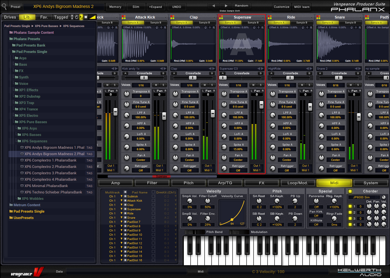 NEW Phalanx 1.5 -  MIDI Chorder Cover